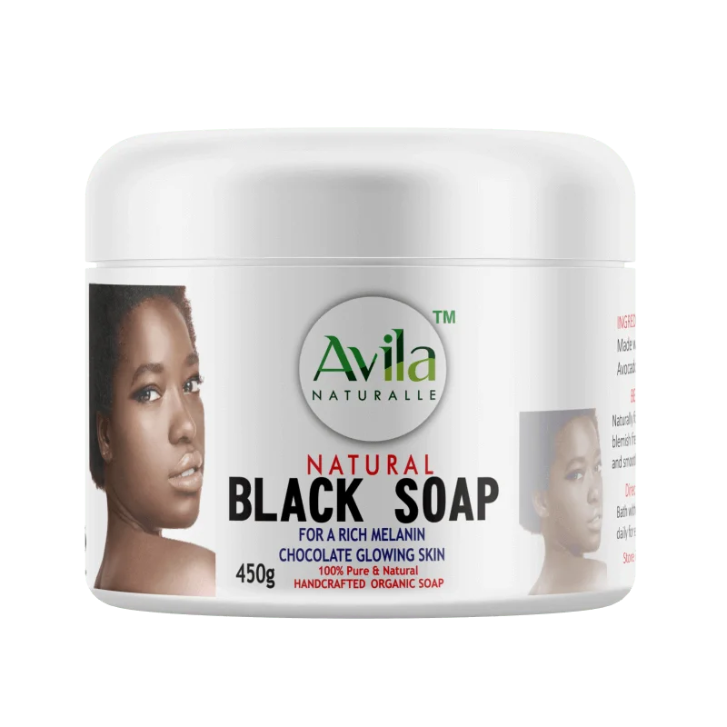 Black Soap Melanin(450g)